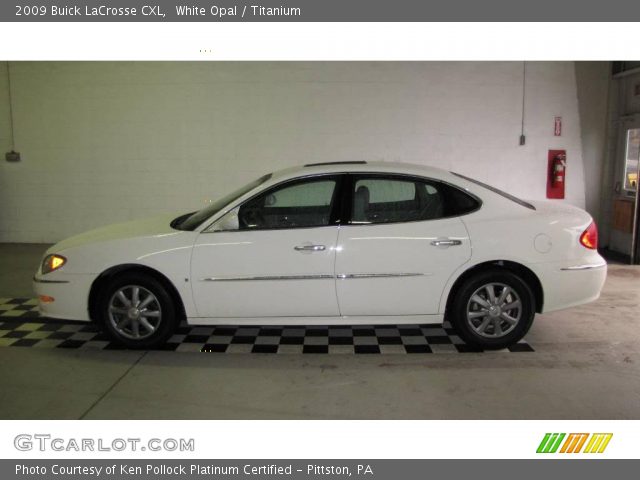 2009 Buick LaCrosse CXL in White Opal