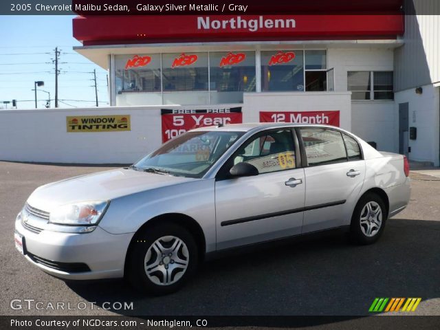 2005 Chevrolet Malibu Sedan in Galaxy Silver Metallic