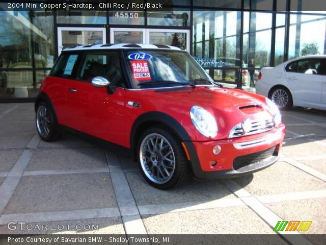 2004 Mini Cooper S Hardtop in Chili Red