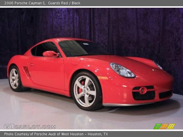 2006 Porsche Cayman S in Guards Red