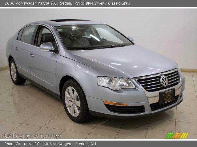 2006 Volkswagen Passat 2.0T Sedan in Arctic Blue Silver