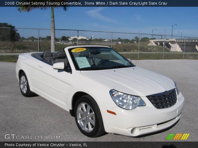 2008 Chrysler Sebring Touring Convertible in Stone White