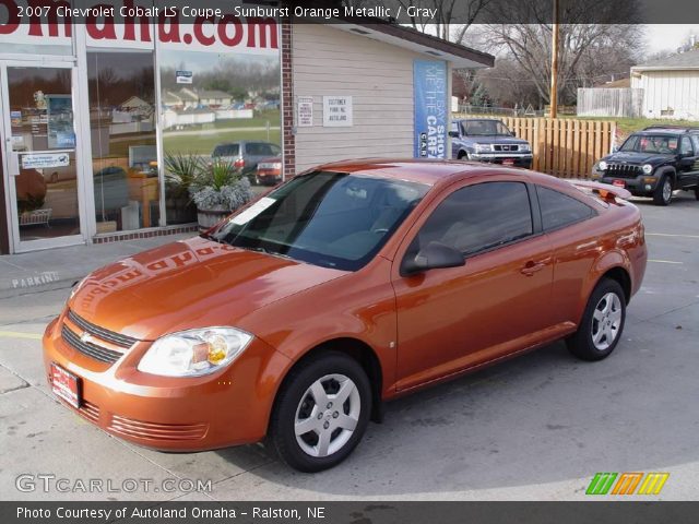 2007 Chevrolet Cobalt LS Coupe in Sunburst Orange Metallic