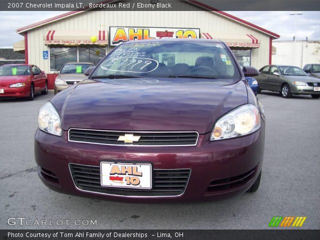 2007 Chevrolet Impala LT in Bordeaux Red