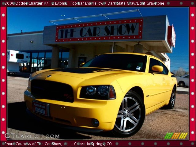 2006 Dodge Charger R/T Daytona in Top Banana Yellow