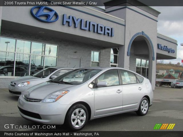 2006 Toyota Prius Hybrid in Classic Silver Metallic