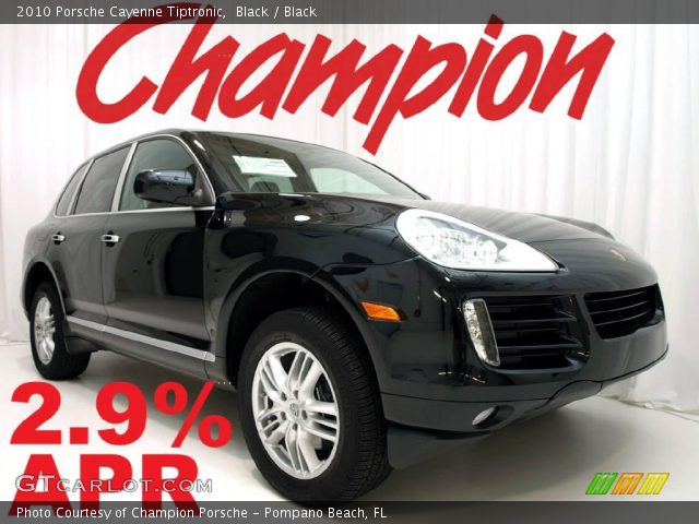 2010 Porsche Cayenne Tiptronic in Black