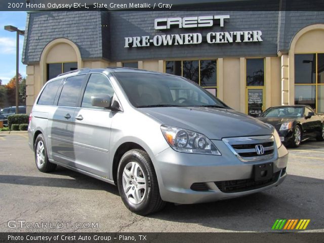 2007 Honda Odyssey EX-L in Slate Green Metallic
