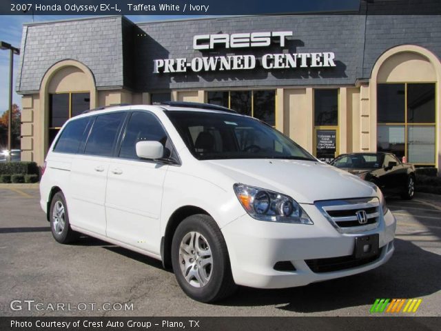 2007 Honda Odyssey EX-L in Taffeta White
