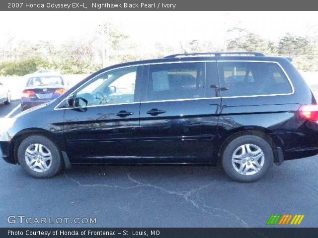 2007 Honda Odyssey EX-L in Nighthawk Black Pearl