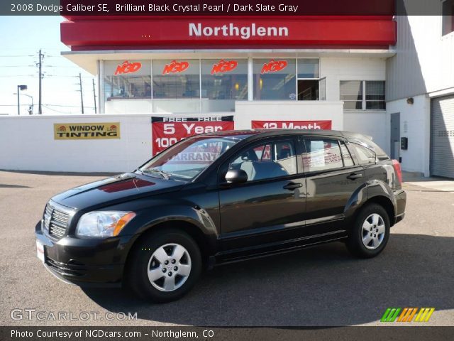 2008 Dodge Caliber SE in Brilliant Black Crystal Pearl