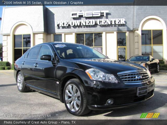 2006 Infiniti M 35 Sedan in Black Obsidian