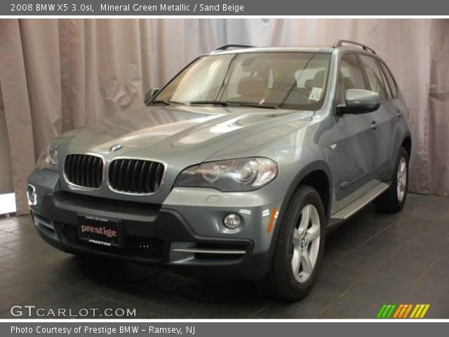 2008 BMW X5 3.0si in Mineral Green Metallic