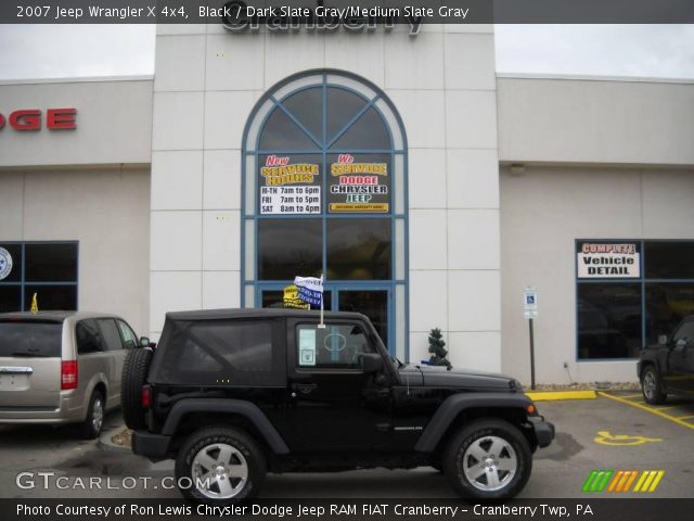 2007 Jeep Wrangler X 4x4 in Black