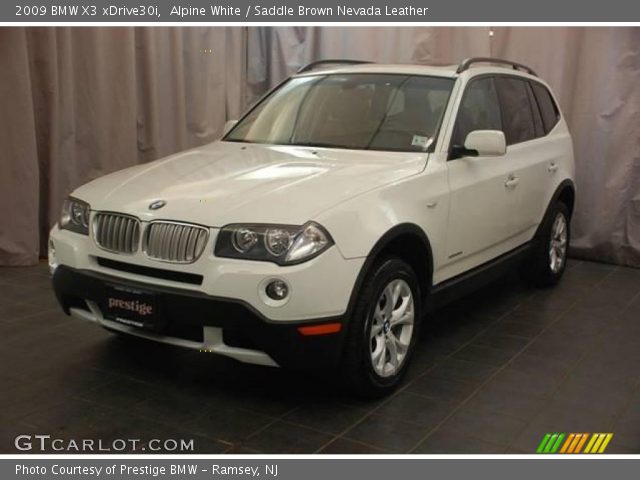 2009 BMW X3 xDrive30i in Alpine White