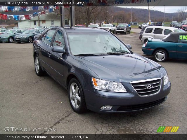 2009 Hyundai Sonata SE V6 in Slate Blue