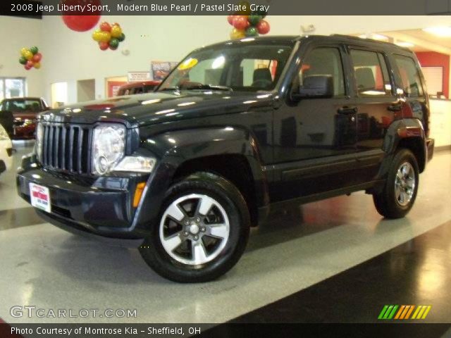 2008 Jeep Liberty Sport in Modern Blue Pearl