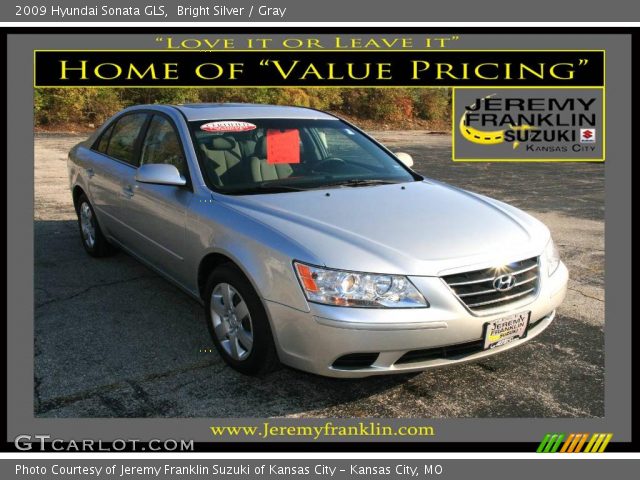 2009 Hyundai Sonata GLS in Bright Silver