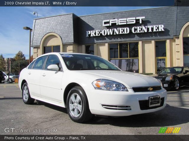 2009 Chevrolet Impala LT in White