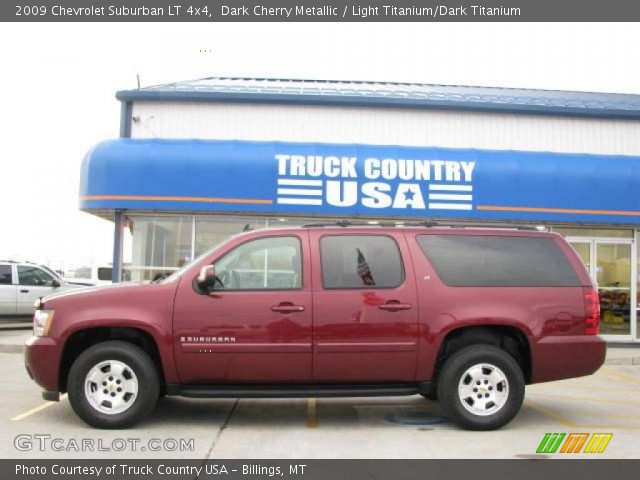 2009 Chevrolet Suburban LT 4x4 in Dark Cherry Metallic