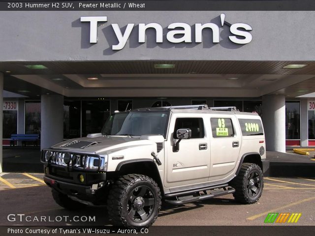 2003 Hummer H2 SUV in Pewter Metallic