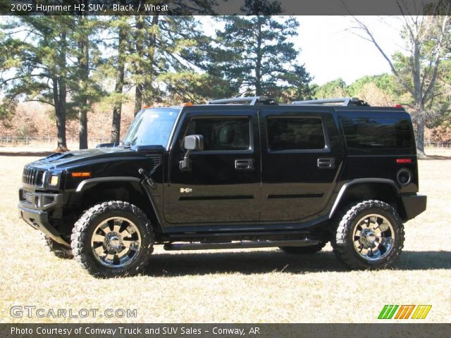 2005 Hummer H2 SUV in Black