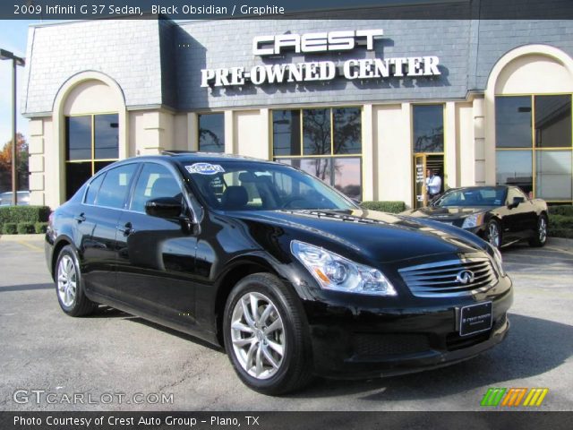 2009 Infiniti G 37 Sedan in Black Obsidian