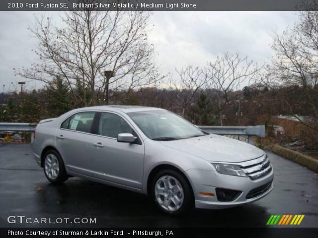 2010 Ford Fusion SE in Brilliant Silver Metallic