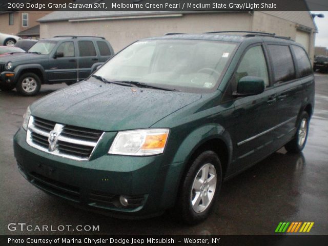 2009 Dodge Grand Caravan SXT in Melbourne Green Pearl