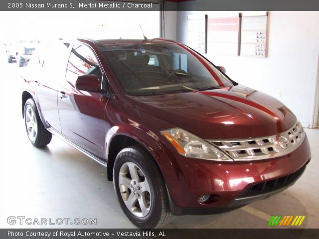2005 Nissan Murano S in Merlot Metallic