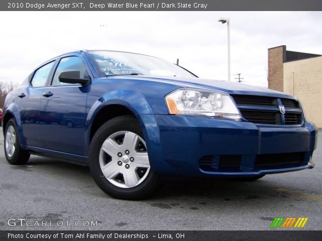 2010 Dodge Avenger SXT in Deep Water Blue Pearl