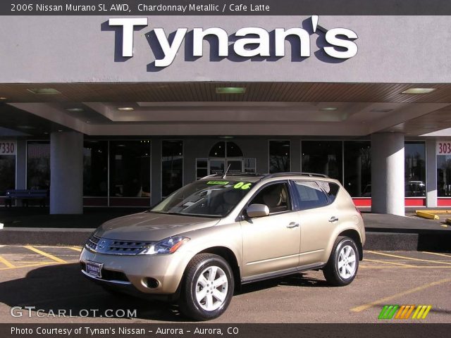 2006 Nissan Murano SL AWD in Chardonnay Metallic