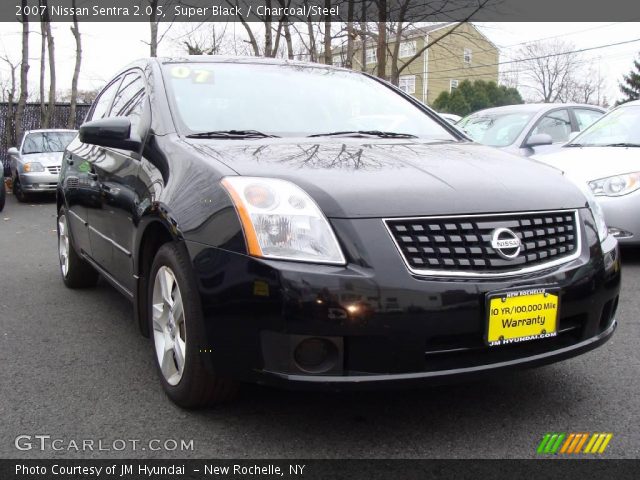 2007 Nissan Sentra 2.0 S in Super Black