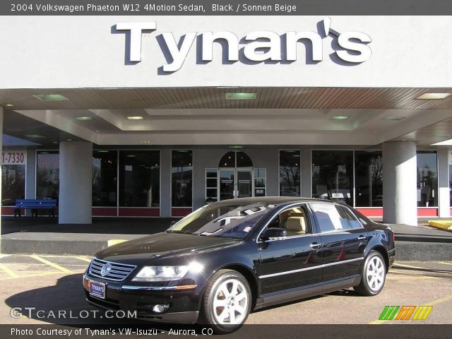 2004 Volkswagen Phaeton W12 4Motion Sedan in Black