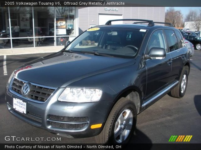 2005 Volkswagen Touareg V6 in Offroad Grey Metallic