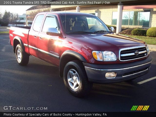 2001 Toyota Tundra SR5 TRD Extended Cab 4x4 in Sunfire Red Pearl