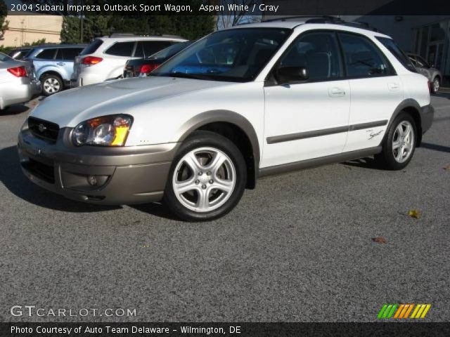 2004 Subaru Impreza Outback Sport Wagon in Aspen White