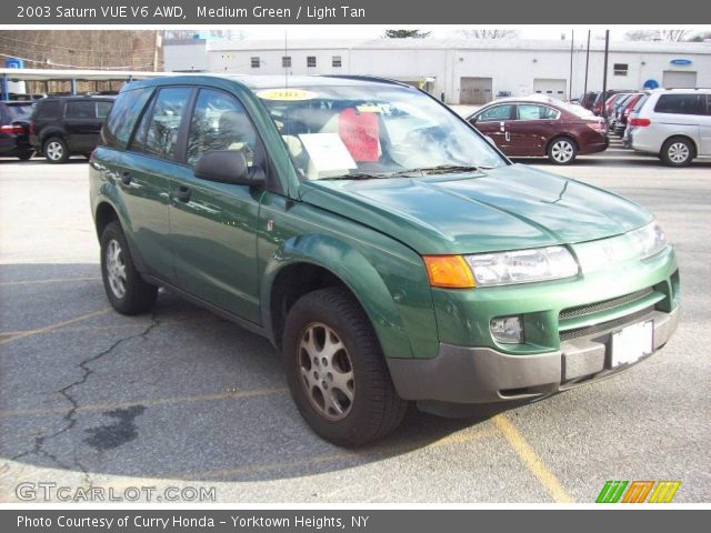 2003 Saturn VUE V6 AWD in Medium Green