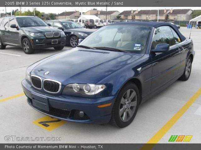 2005 BMW 3 Series 325i Convertible in Mystic Blue Metallic