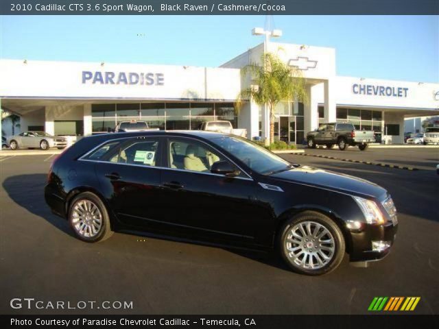 2010 Cadillac CTS 3.6 Sport Wagon in Black Raven