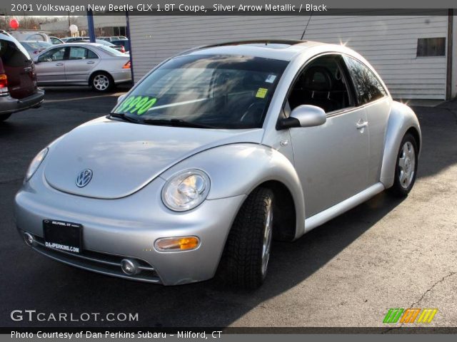 2001 Volkswagen New Beetle GLX 1.8T Coupe in Silver Arrow Metallic