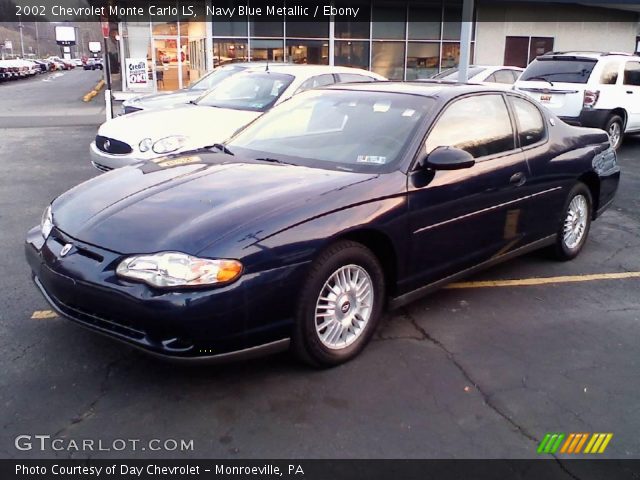 2002 Chevrolet Monte Carlo LS in Navy Blue Metallic