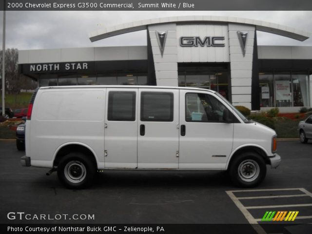 2000 Chevrolet Express G3500 Commercial in Summit White
