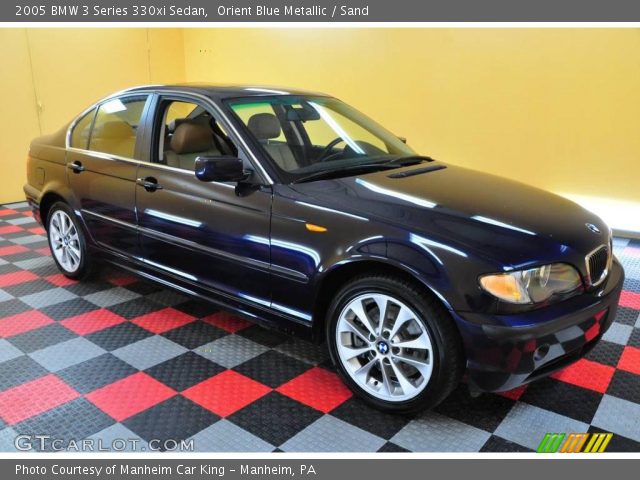 2005 BMW 3 Series 330xi Sedan in Orient Blue Metallic