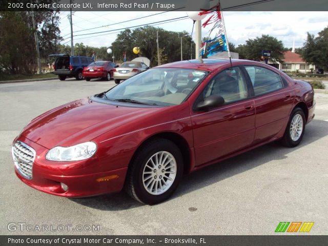 2002 Chrysler Concorde LXi in Inferno Red Pearl