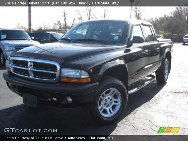 2004 Dodge Dakota Sport Quad Cab 4x4 in Black