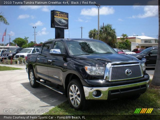 2010 Toyota Tundra Platinum CrewMax 4x4 in Black