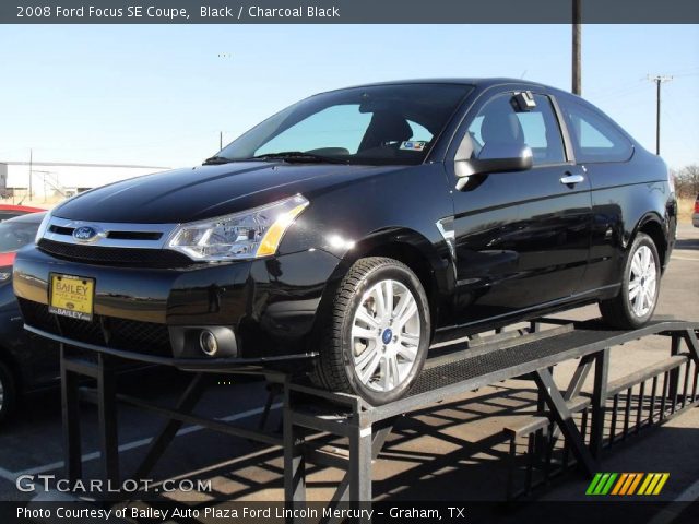 2008 Ford Focus SE Coupe in Black