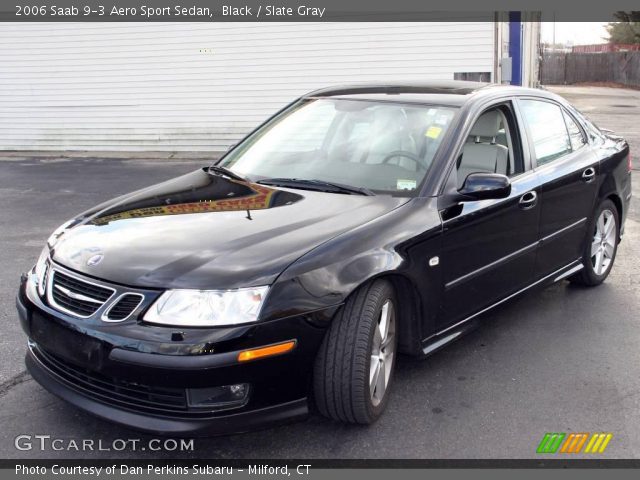 2006 Saab 9-3 Aero Sport Sedan in Black