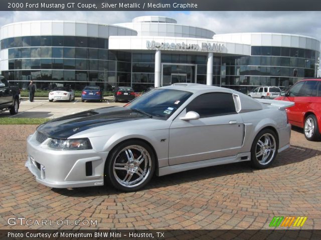 2000 Ford Mustang GT Coupe in Silver Metallic